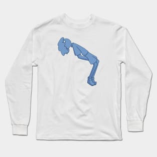 A Blue Boy Long Sleeve T-Shirt